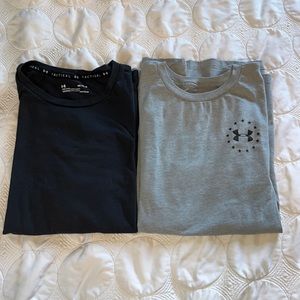2 Under Armour T-shirts
